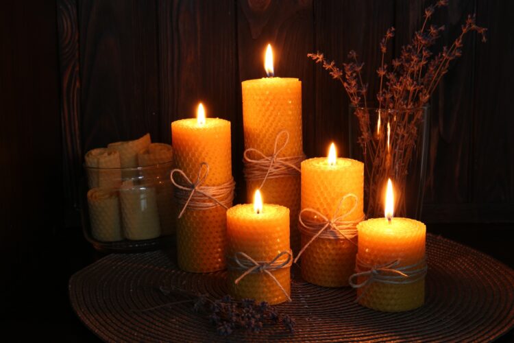 How to Burn Beeswax Candles Properly