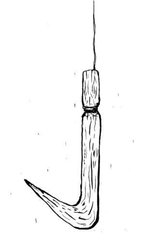 How to Carve a Fish Hook with a Penknife