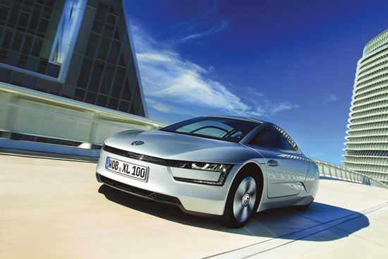 New Volkswagen XL1 Is the World’s Most Fuel-Efficient Car